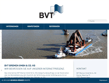 Tablet Screenshot of bvt-bremen.de